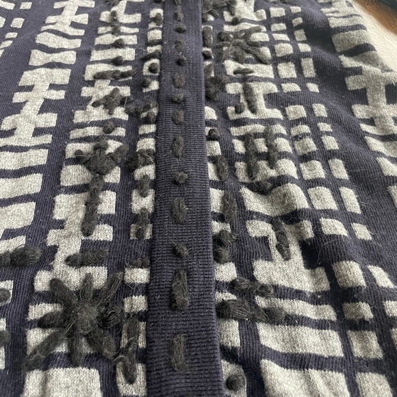 Charlie & Robin Sweater Navy/Gray/Black - Size S - Picture 9 of 10